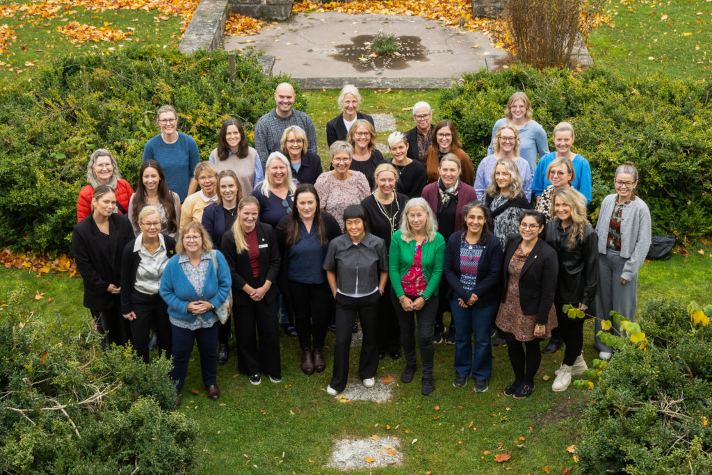 Foto av deltagarna vid nätverksträffen 2024.